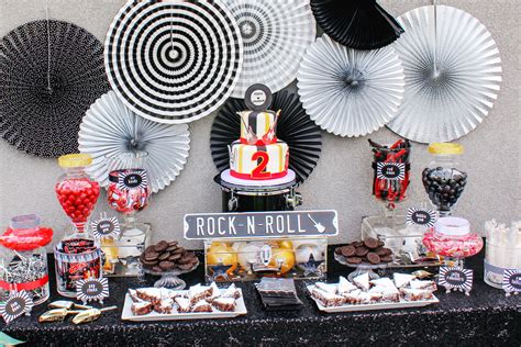 rock themed party decorations|hard rock themed party ideas.